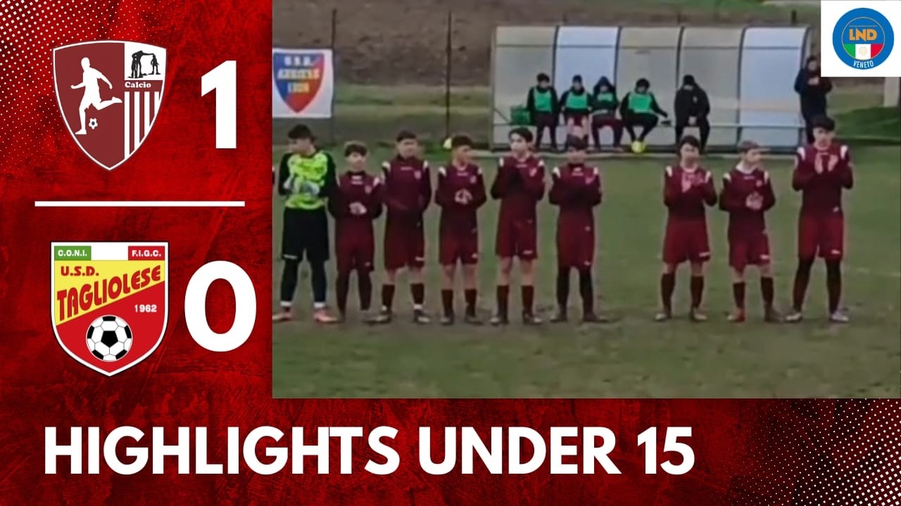 HIGHLIGHTS REAL PONTECCHIO VS USD TAGLIOLESE (CAMPIONATO PROVINCIALE UNDER 15 ROVIGO GIRONE B)