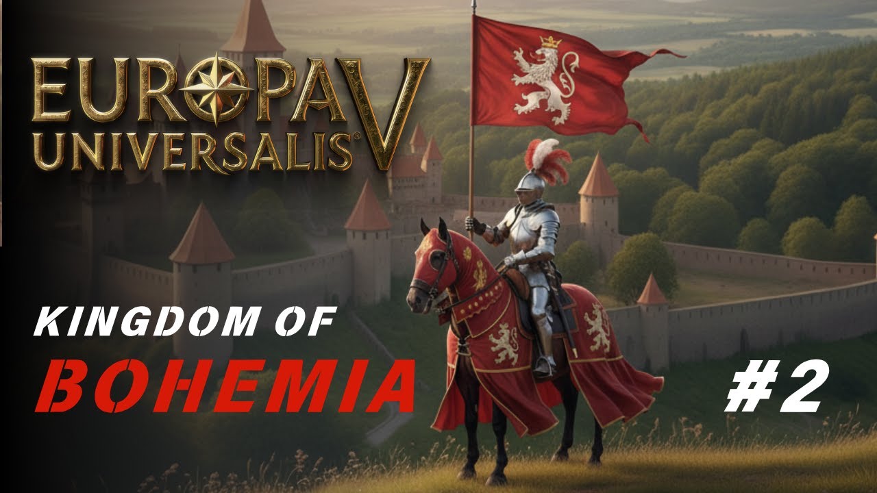 Europa Universalis 5: Bohemia | Čelíme obrovské koalici, nová území, zrada Maďarska (Gameplay EP. 2)