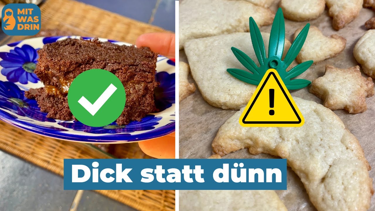 Backen mit THC: Welche Rezepte geeignet sind – welche riskant