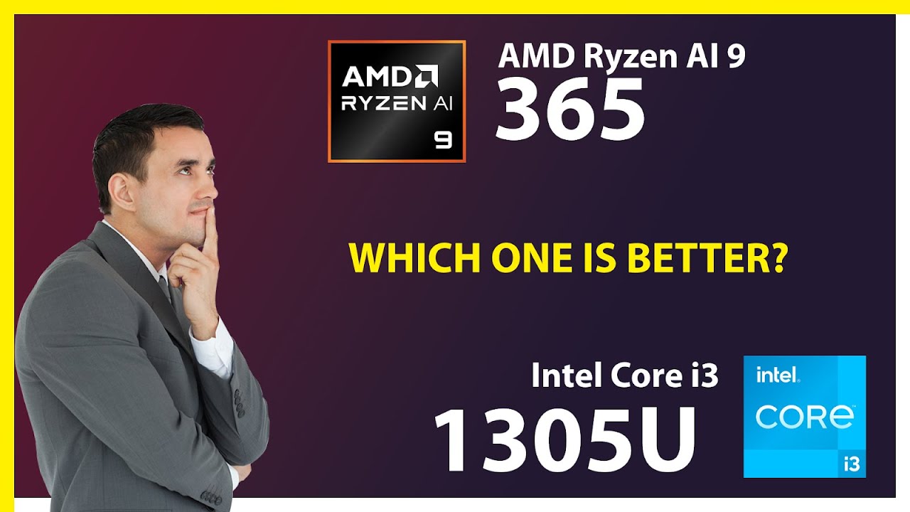 AMD Ryzen AI 9 365 vs INTEL Core i3 1305U Technical Comparison