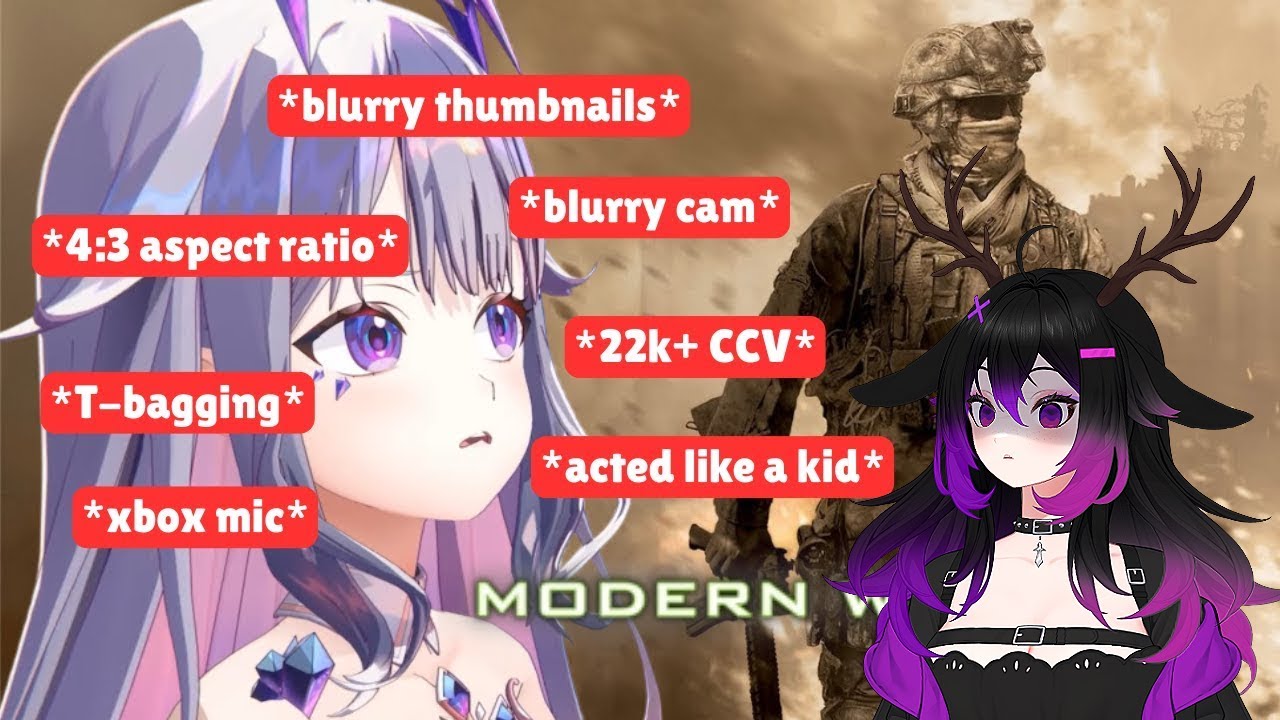 [Hololive React] Who let this 9-year-old Koseki Biboo play Modern Warfare 2? |Vtuber Kuro Ishida|