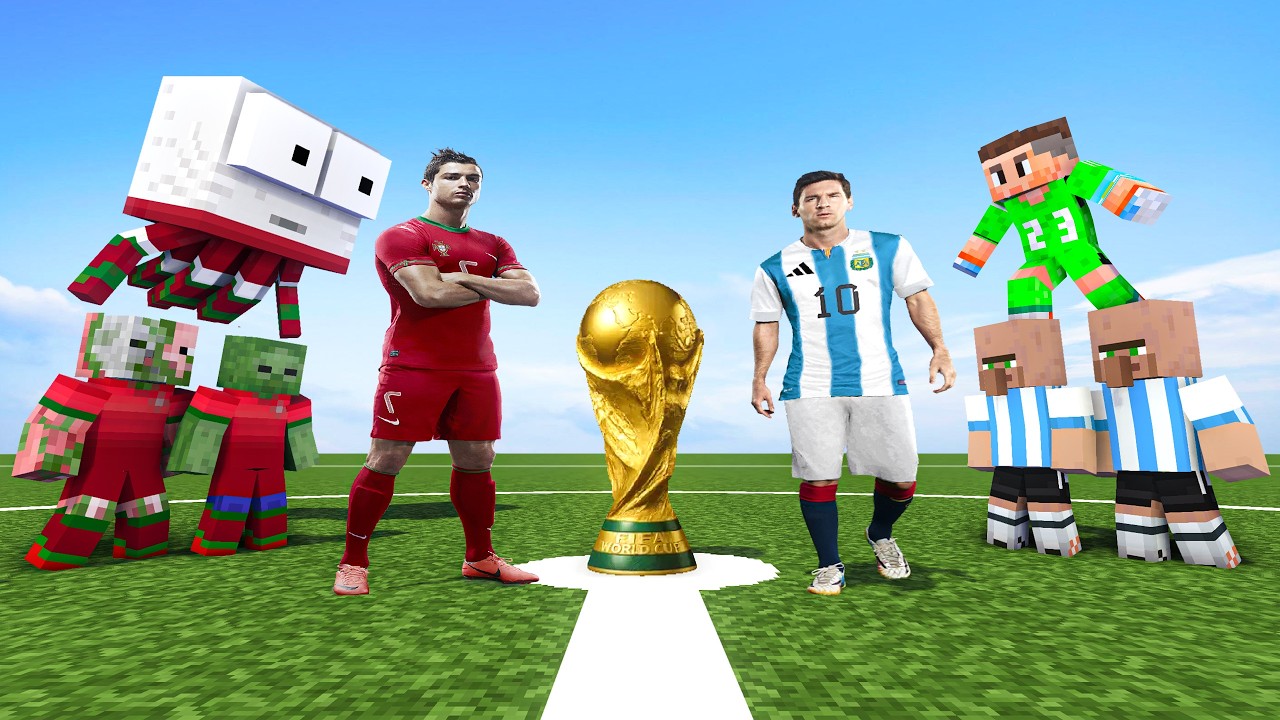 FIFA WORLD CUP 2026 - RONALDO VS MESSI | Platabush Animation