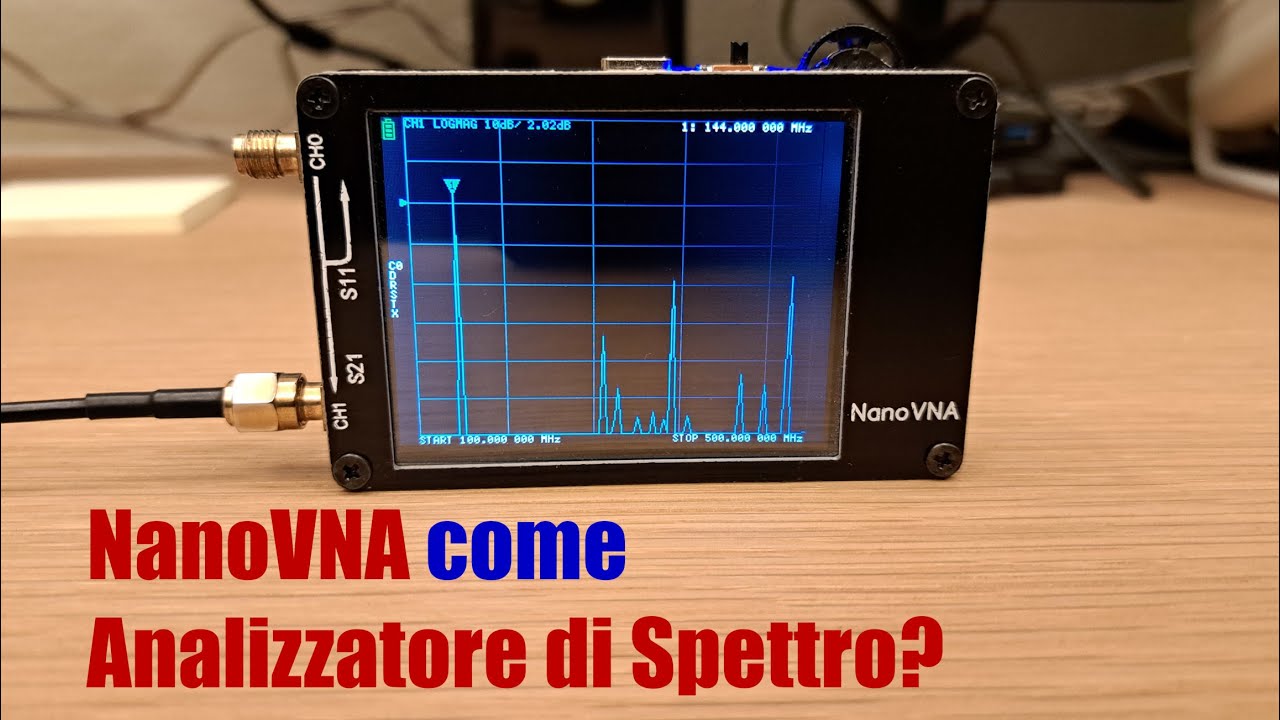 #7: NanoVNA come analizzatore di spettro?