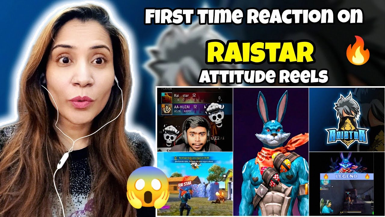 First Time Reaction on RAISTAR Free Fire King 👑 Attitude Reels🔥 😱