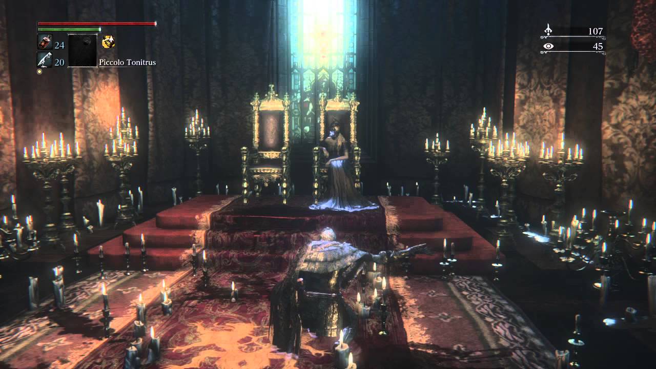 BLOODBORNE - 113 - Bossfight ( Ebrietas , la figlia del cosmo)
