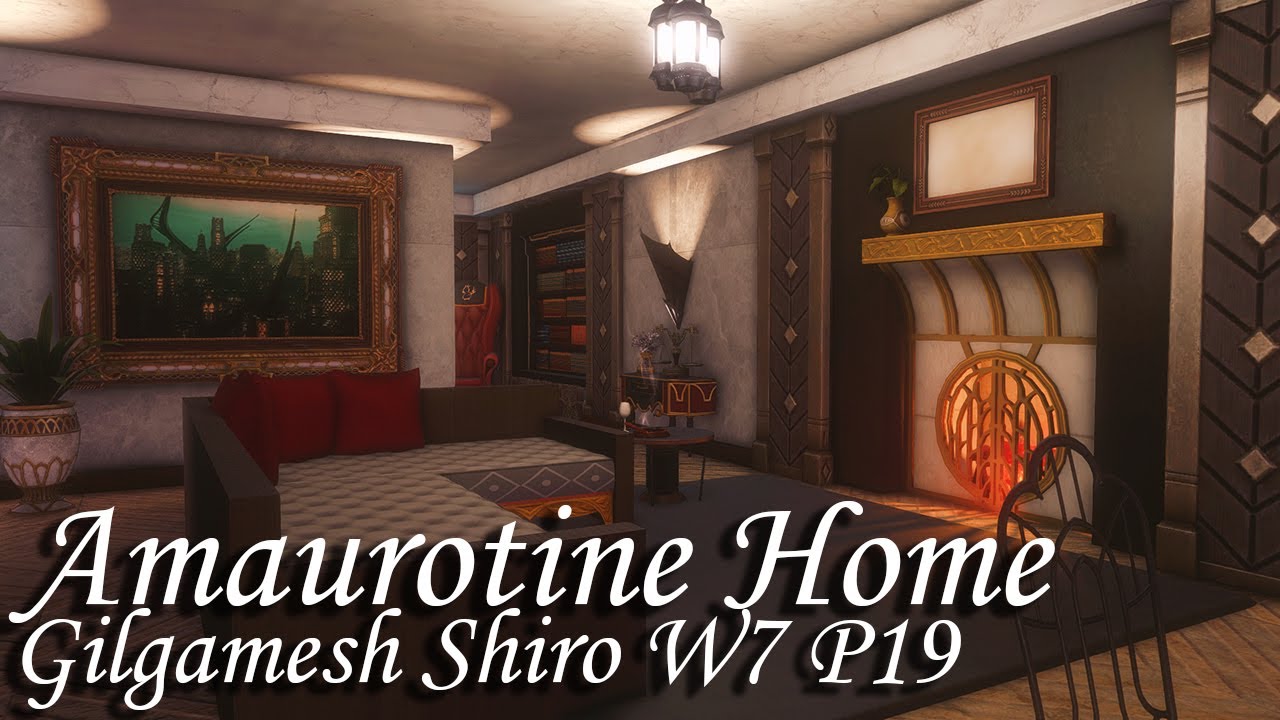 Amaurotine Home [M] FFXIV Housing Tour