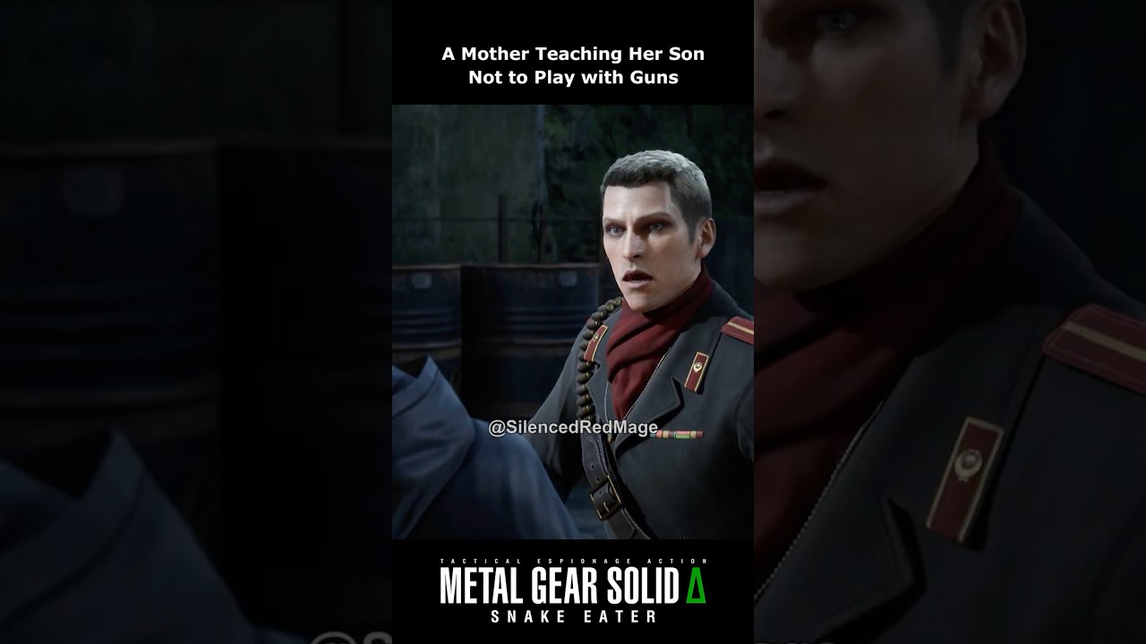 Ocelot Gets Scolded by His Mom #metalgearsolid #mgs3