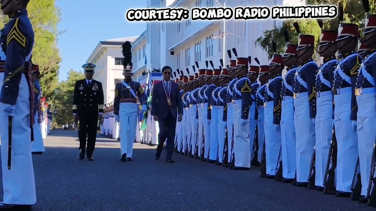 Trooping the line with Sen Lacson at PMA 2026 | Philippine Military Academy 