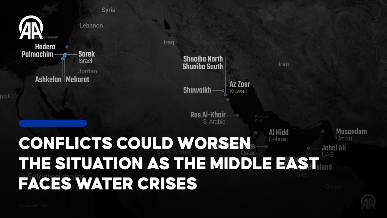 Middle East countries expand desalination capacity as water scarcity intensifies across region