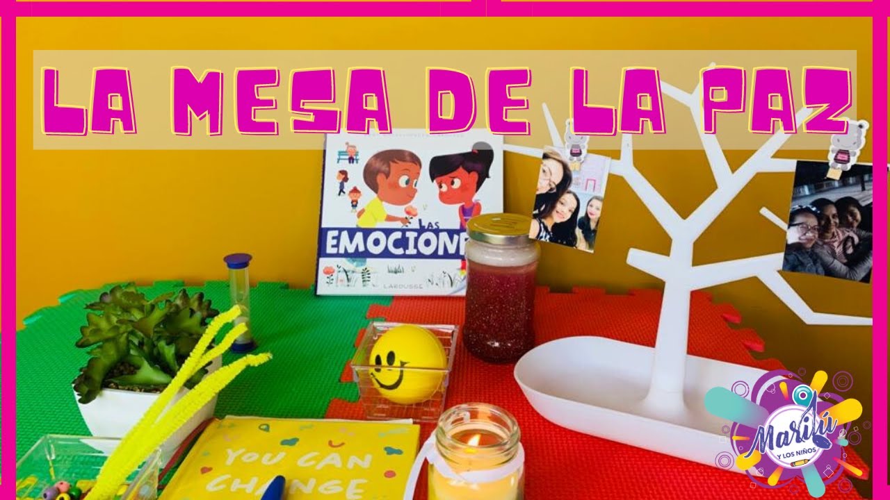 La Mesa de la Paz Montessori: Potencia la inteligencia emocional en tus hijos