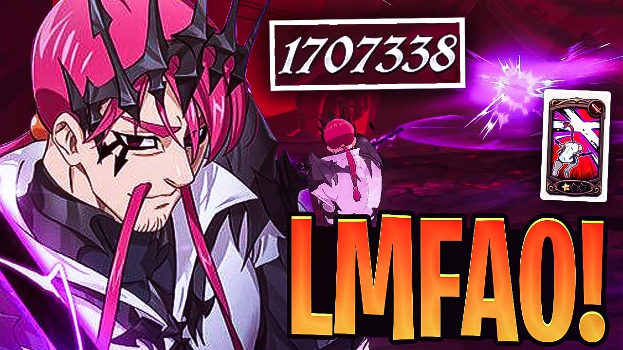 LR Cusack BROKE Demon King Battle! COMPLETELY UNBALANCED LMAO | Seven Deadly Sins: Grand Cross