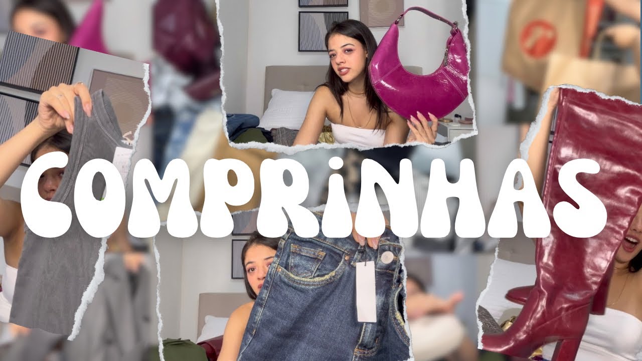 COMPRINHAS E RECEBIDOS! Muitas roupas, sapatos e bolsas
