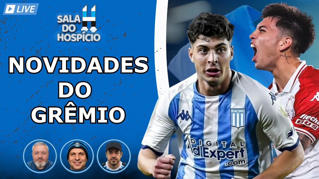 NARDONI É DO GRÊMIO - PROVÁVEL ESCALAÇÃO PARA AS QUARTAS DO CHARMOSÃO  🔵⚪ ⚫ #AOVIVO #GREMIO