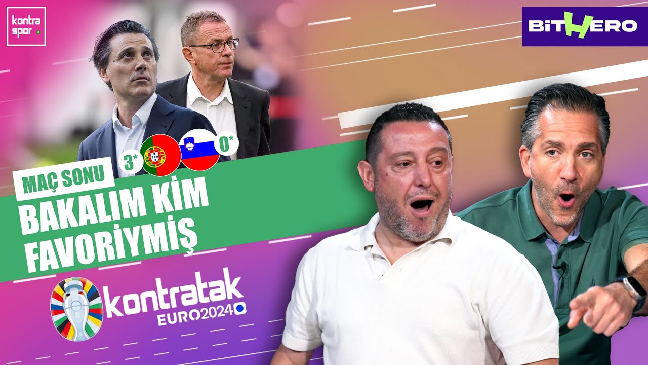 Avusturya'yı eler miyiz, 11'imiz nasıl olur? Portekiz-Slovenya | Nihat Kahveci, Nebil Evren
