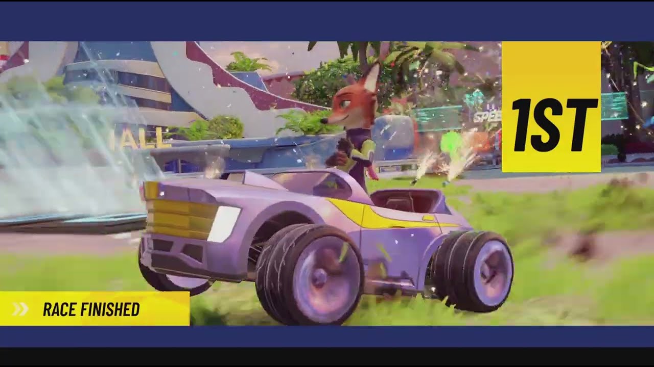 Disney speedstorm chapter 01 Nick Wilde race. 