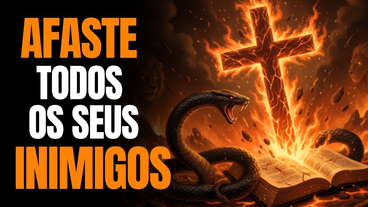 SALMO 4 PARA AFASTAR OS INIMIGOS | VAI CAIR UM POR UM