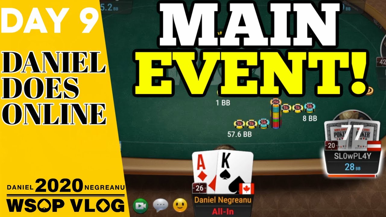 Post Hurricane $25 MILLION DOLLAR Main Event Take Two - 2020 WSOP ONLINE VLOG 9