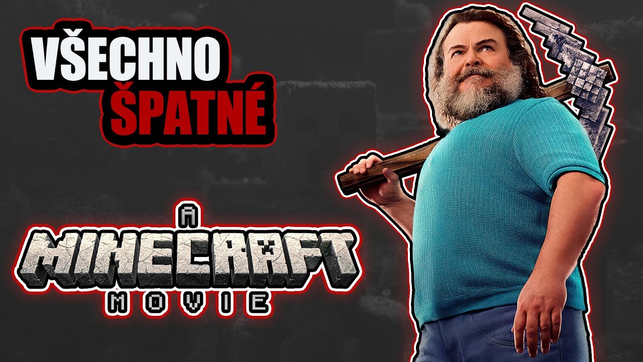 Všechno ŠPATNÉ v MINECRAFT filmu