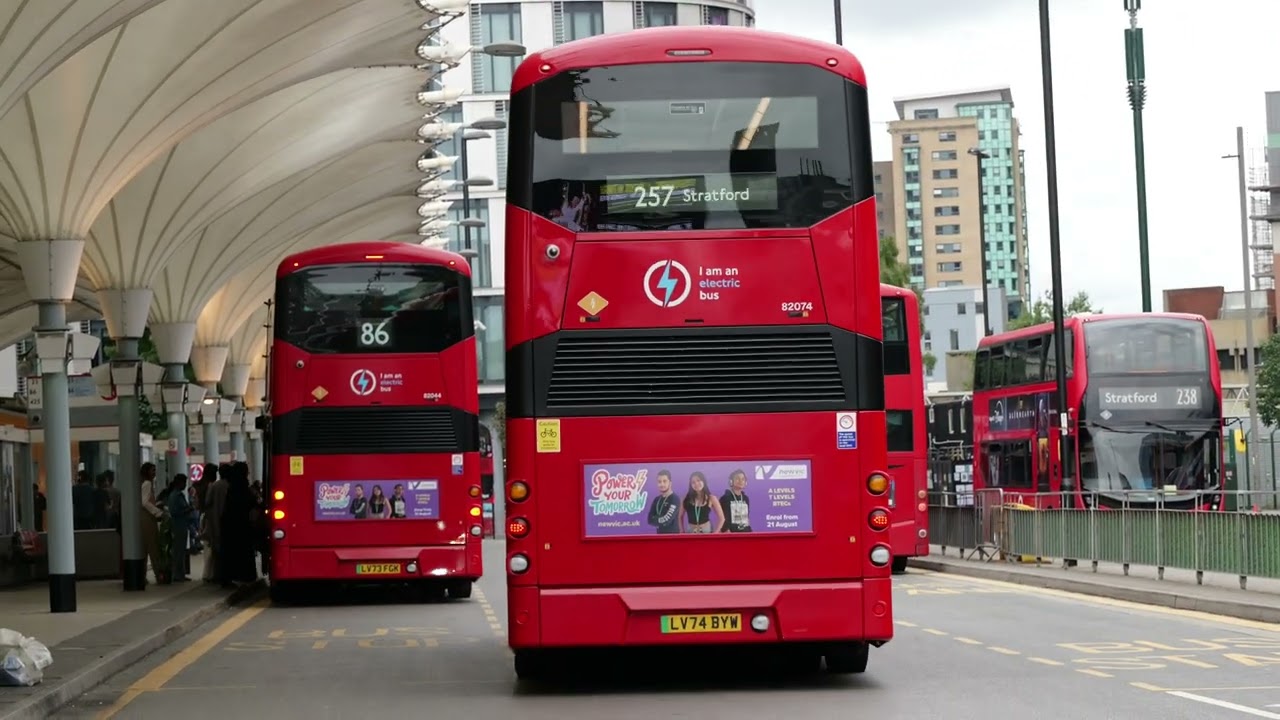 London's Buses at Stratford 18th August 2025