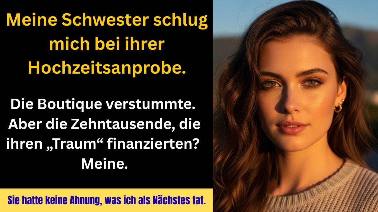 Sie schlug mich vor ihrer Hochzeit – und dann brach alles zusammen.