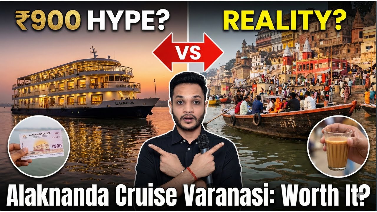 ₹900 Alaknanda Cruise Varanasi: Overpriced or Worth It? (Full Review 2026)