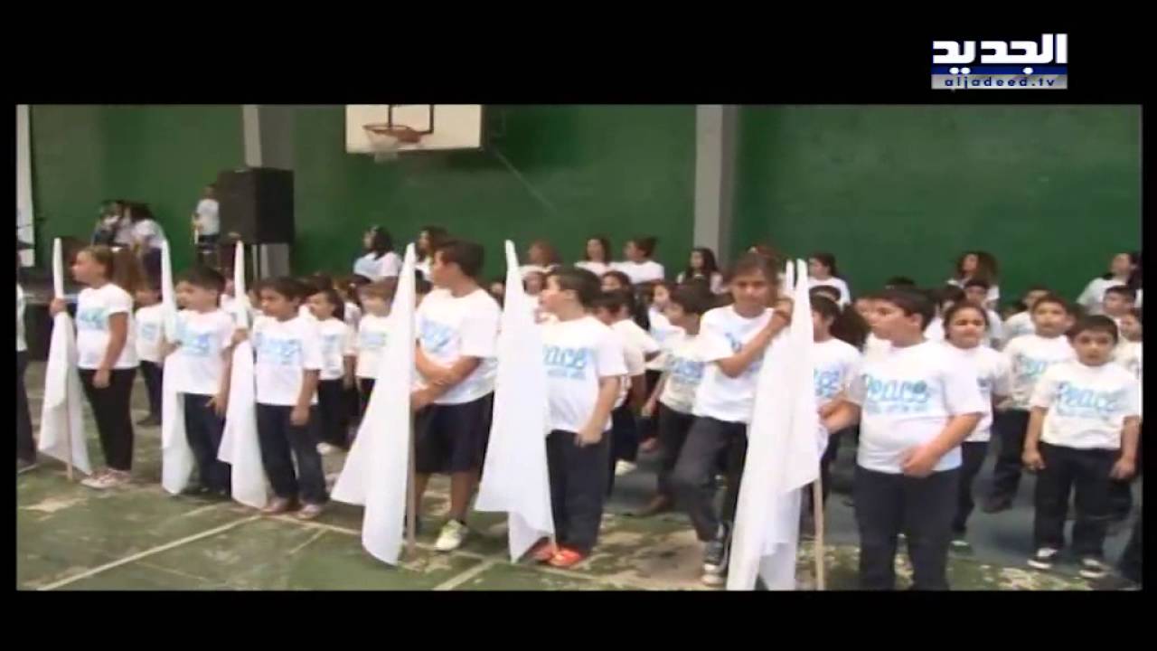 أطفال يصنعون السلام في المدرسة الإنجيلية