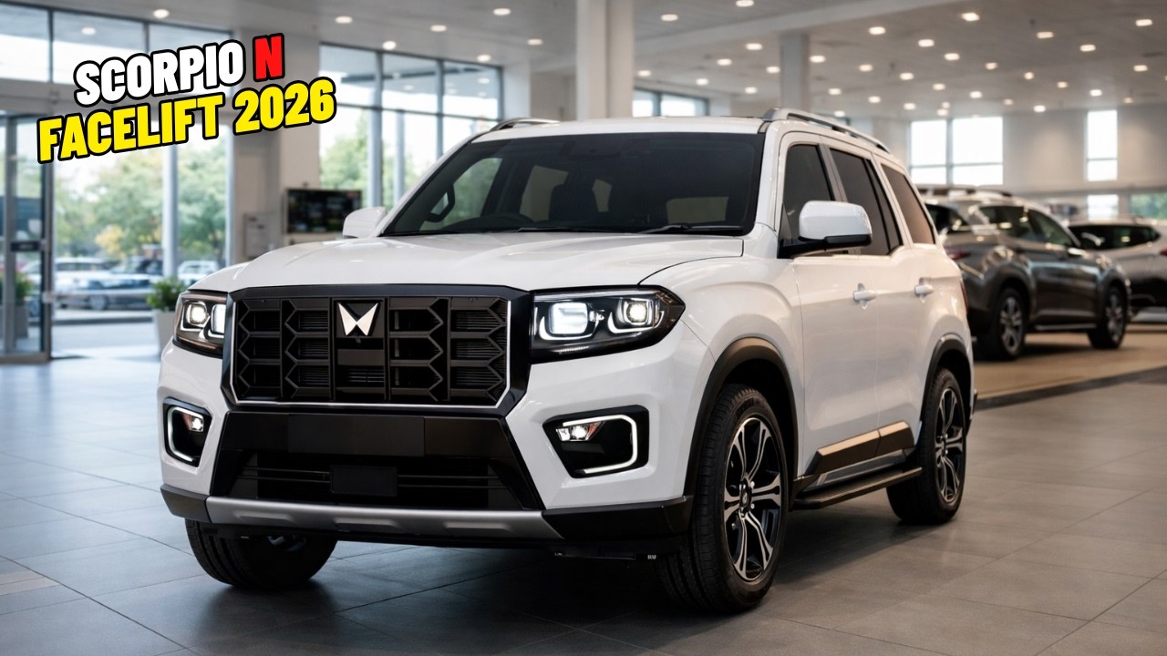 Обновленный Scorpio N 2026 года замечен в готовом к производству виде! | Дата запуска и цена