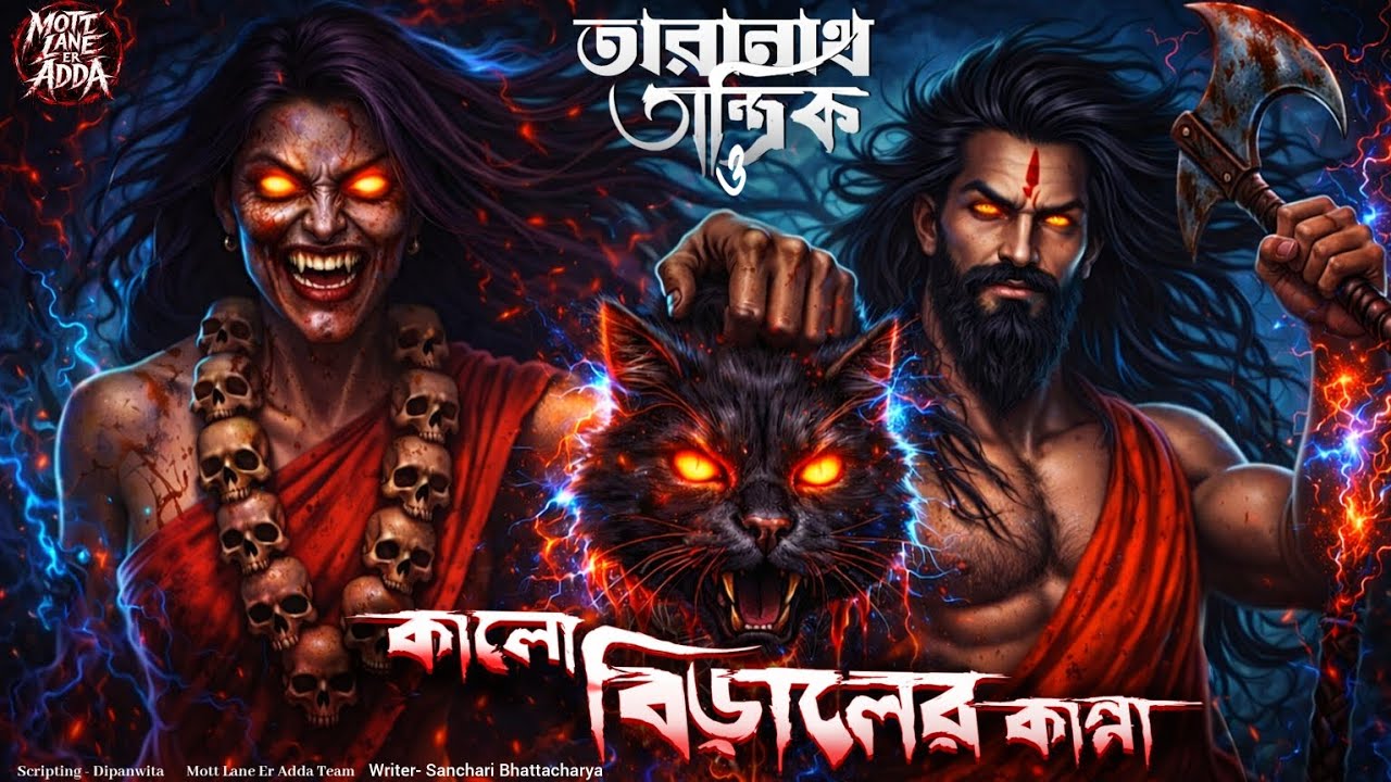 তারানাথ তান্ত্রিকের গল্প- কালো বিড়ালের কান্না|TARANATH TANTRIK|#taranathtantrik|#bengaliaudiostory 