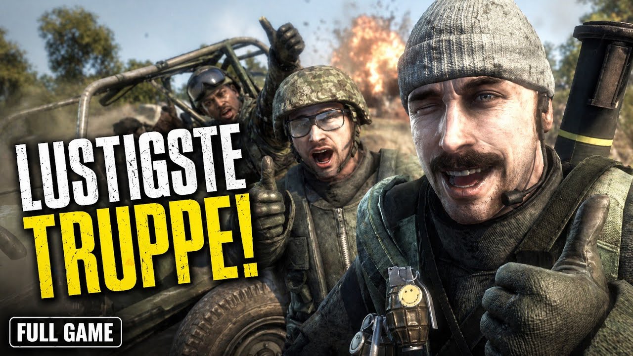 Die lustigste Truppe im Krieg 🤣 BAD COMPANY