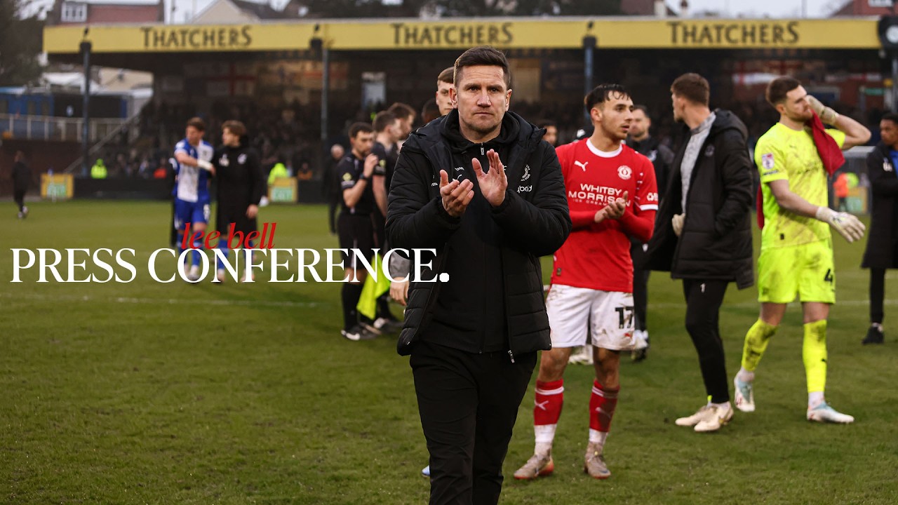 25/26 PRESS CONFERENCE | Lee Bell Previews Walsall Clash