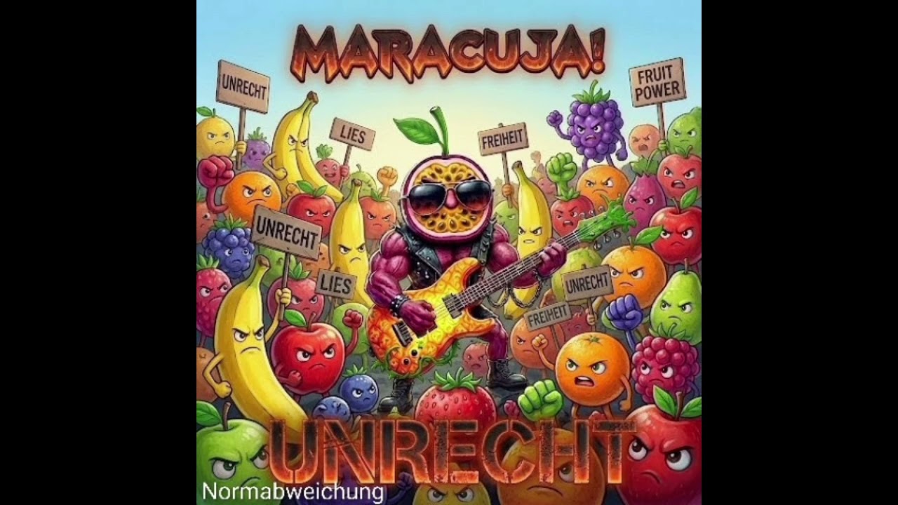 MARACUJA UNRECHT – Crossover Cover (Indie Pop vs. Nu-Metal) | Fruit Power Rebellion
