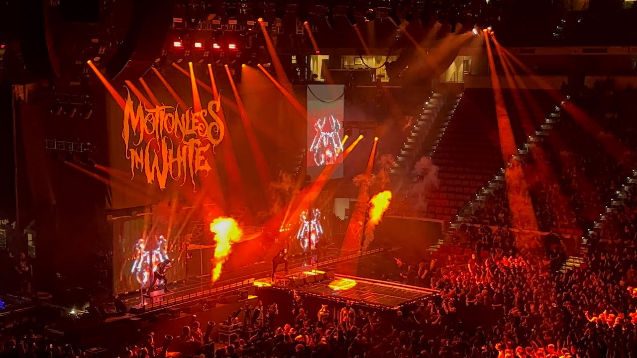Meltdown by Motionless in White LIVE @ Lenovo Center Raleigh, NC 9-23-25