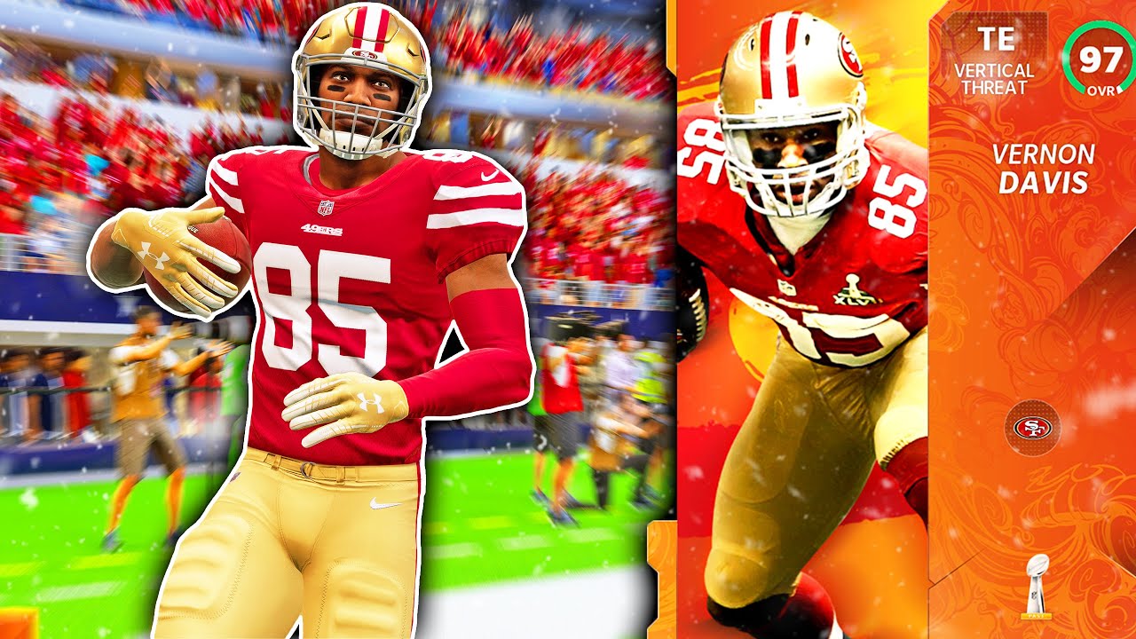 LTD VERNON DAVIS IS AN OFFENSIVE JUGGERNAUT (4 TDs) - Madden 21 Ultimate Team 