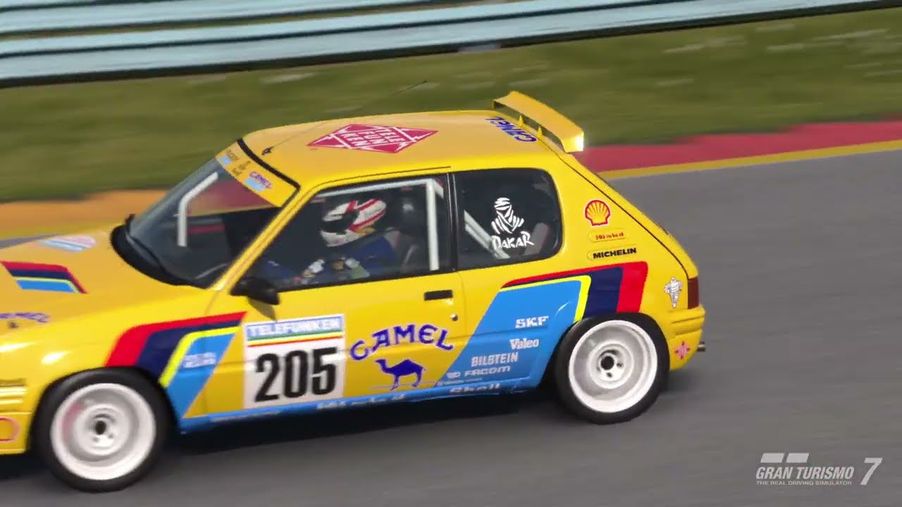 Gran Turismo 7 - Peugeot 205 GTI '88 with Suzuki VGT Engine Swap Replay (Update 1.67 - PS5 Pro)