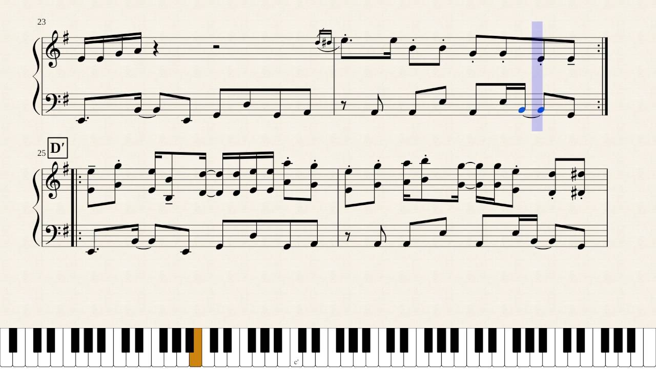 Undertale - 068 "Death by Glamour" - Piano arrangement