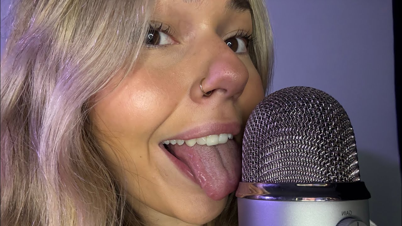 ASMR Want To Tingle? Click Here!!(Tongue Swirling) 
