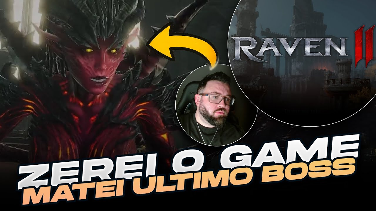 🔝🔥Ultimo boss do RAVEN 2 • Finalmente zerei o game! Pensa em uma dificuldade kkkkkkkkk