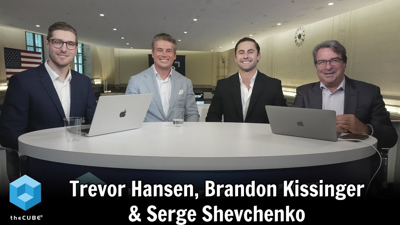 Trevor Hansen & Serge Shevchenko, Blunom.ai & Brandon Kissinger, Snapsoft | theCUBE + NYSE Wired