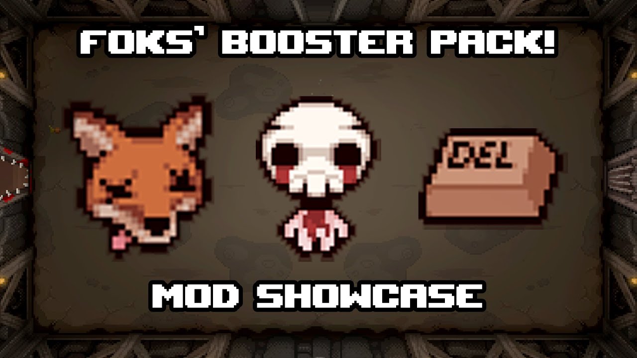 Del Key! - Foks' Booster Pack Mod Showcase | Tboi Repentance