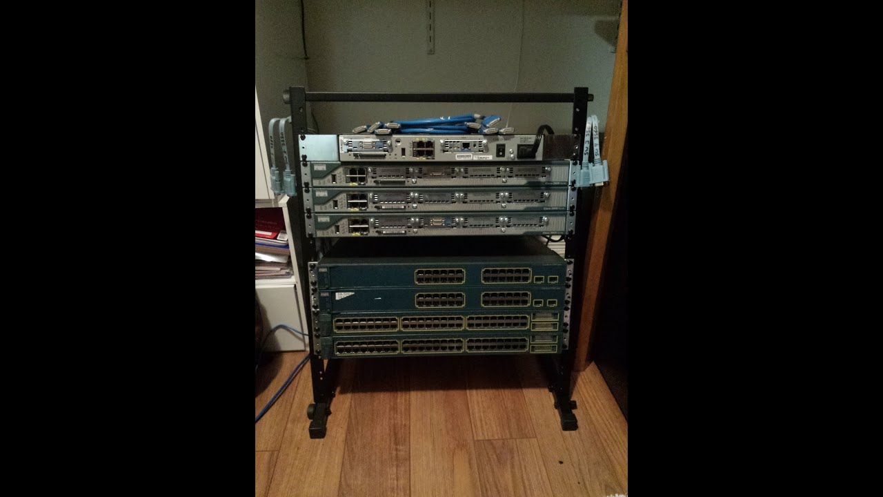 CCNA / CCNP Lab rack