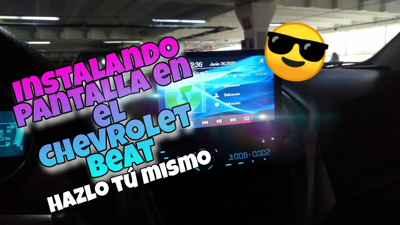 Como instalar pantalla  chevrolet beat | paso a paso