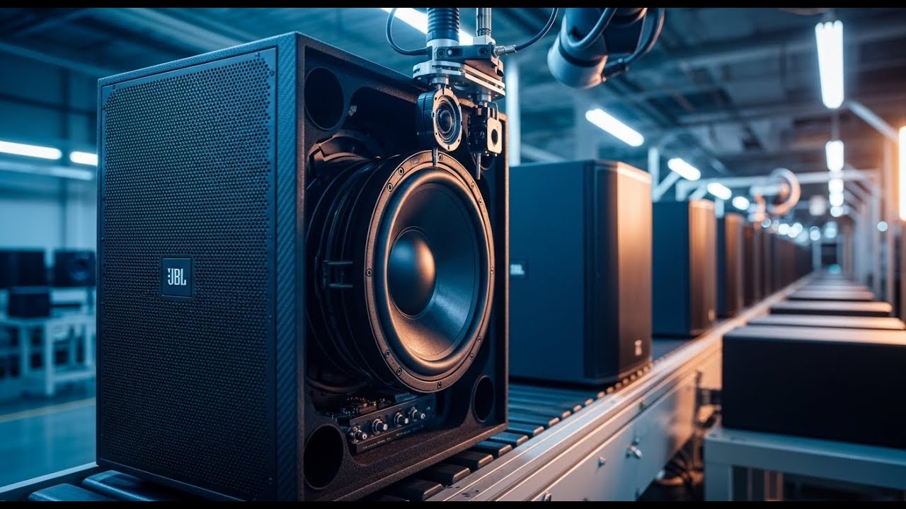 inside the jbl speaker factory the production process making the jbl kp 6012