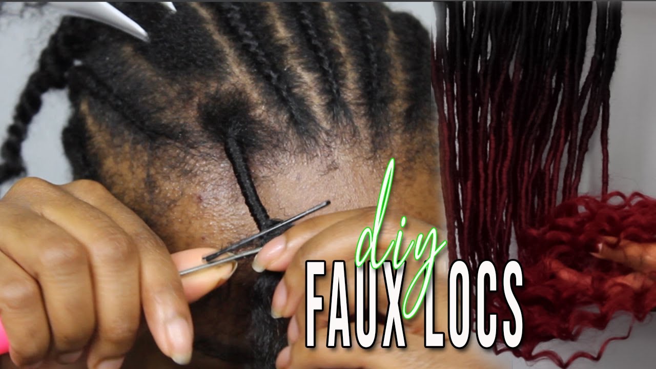 NEW TECHNIQUE ! OMBRE' GODDESS LOCS INSTALLATION | MikeyaOnly