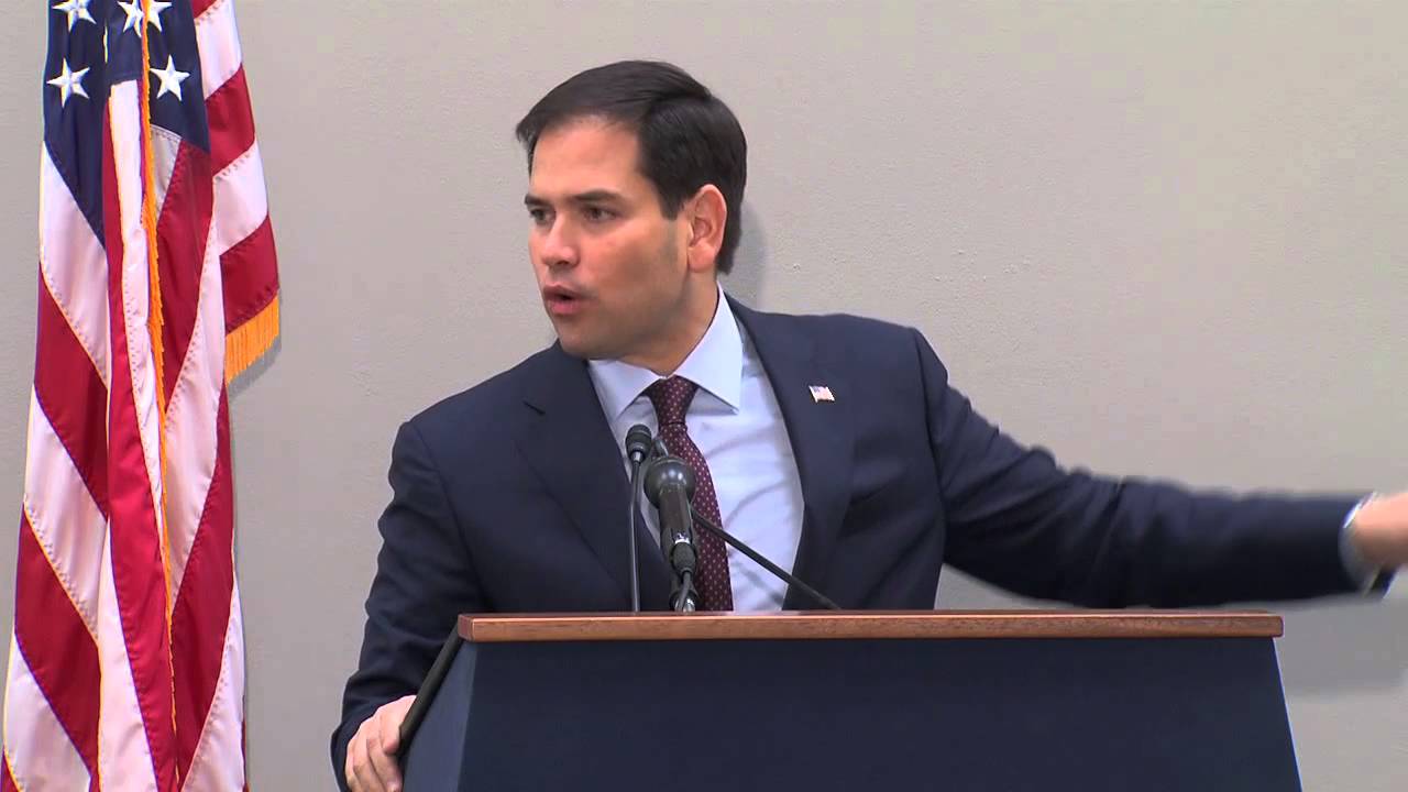Rubio Delivers Remarks To Community College Summit On Higher Education Reform