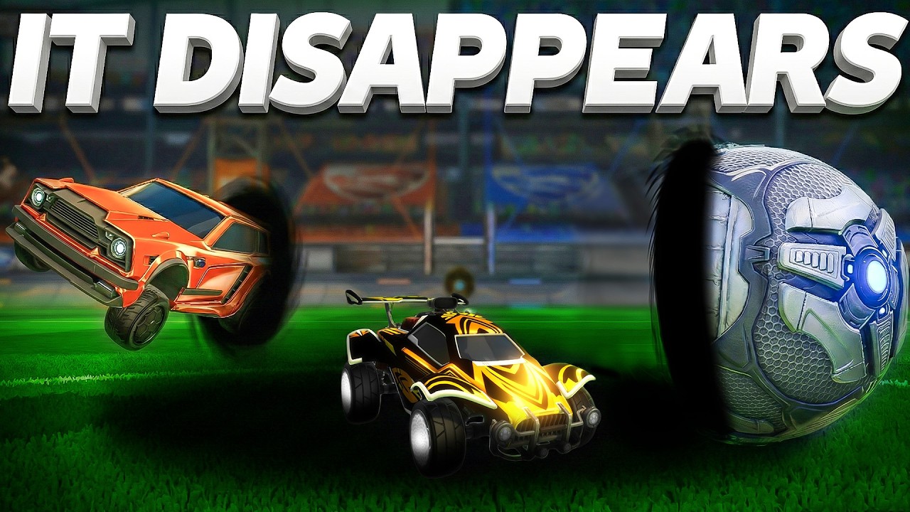 Rocket League, but the field DISAPPEARS around you