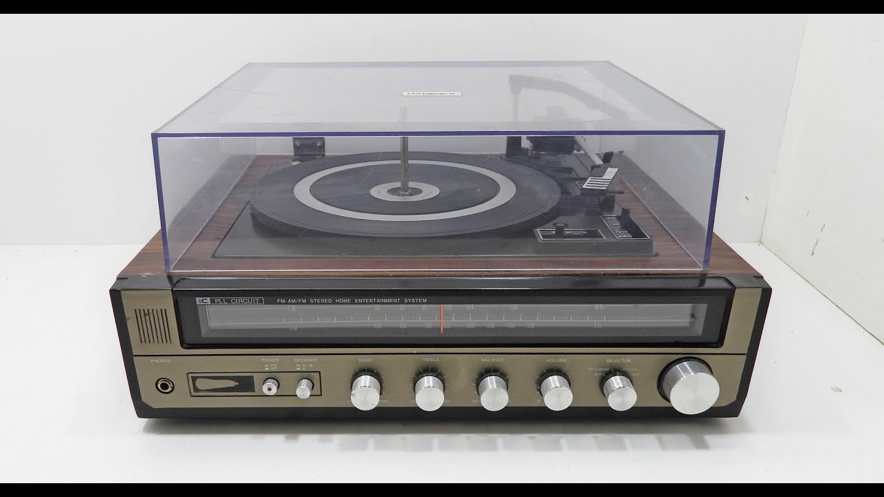 Hanimex Radiogram Repair BSR C197A Turntable Badly Seized