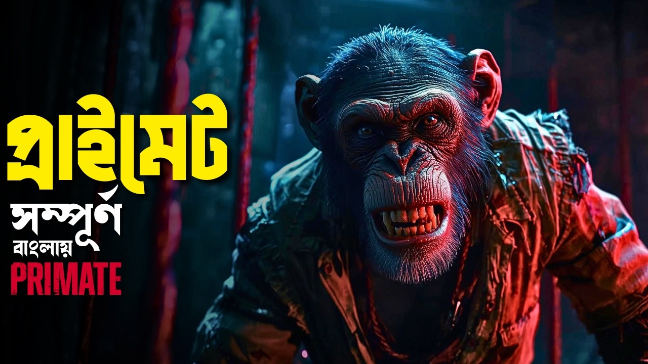 Primate (2025) Movie Explained in Bangla | survival movie