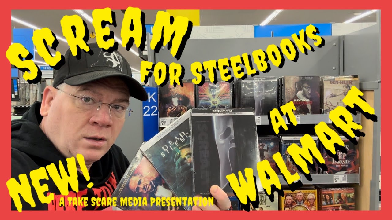 SCREAM FOR STEELBOOKS AT WALMART | Movie Hunt | OPEN 24 Hours DVD Unwrapping 