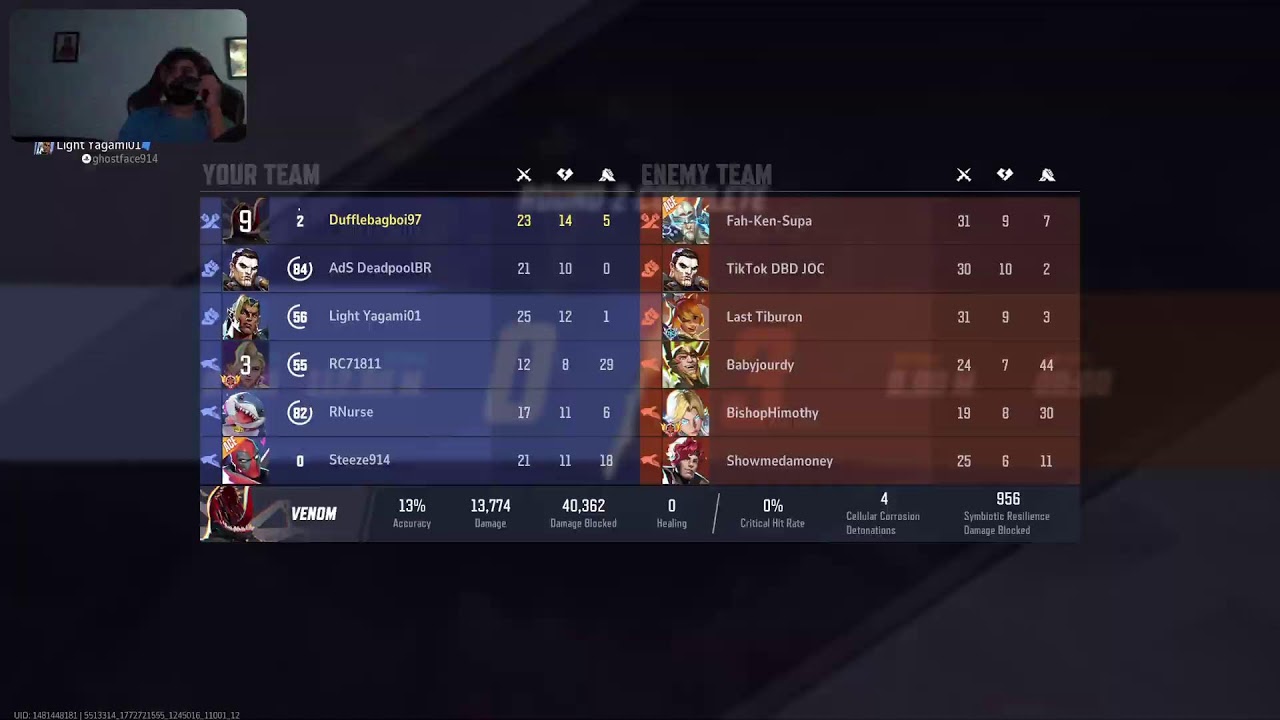 Marvel Rivals ranked console matches