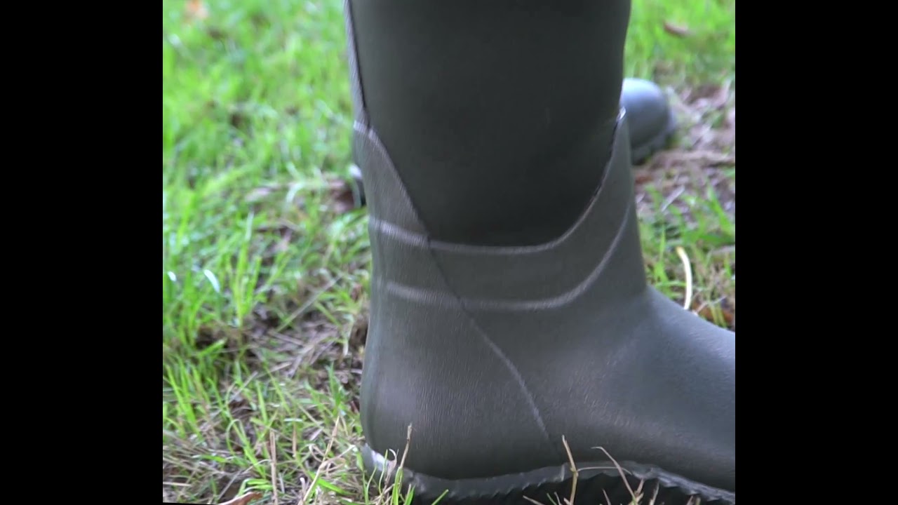 Mud Dogs RUTLAND MID Unisex Neoprene Wellington Boots Olive | Shuperb&trade;